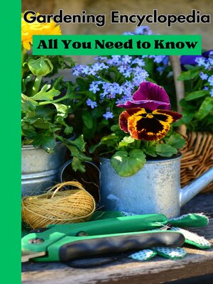 cover image of Gardening Encyclopedia